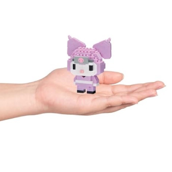 NIB Sanrio Kuromi Nanoblock Lego Toy - Picture 3 of 5